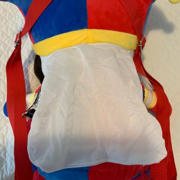 The Amazing Digital Circus Pomni Plush Backpack - Picture 13 of 14